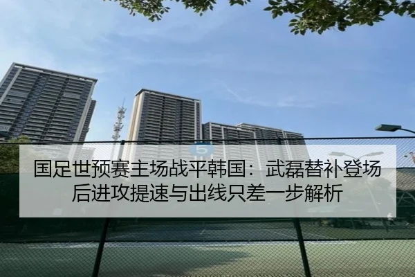 国足世预赛主场战平韩国：武磊替补登场后进攻提速与出线只差一步解析